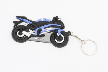 Брелок мото &laquo;YAMAHA R6&raquo;, гумовий 90х60мм, арт. 502447