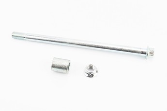 V200-F2 V250-F2 Вісь переднього колеса d=15мм, L=260мм + втулка + гайка, арт. 505216