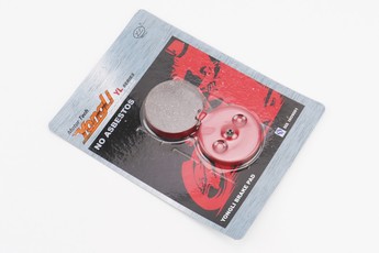 Гальмівні колодки (дискові) Viper ZS200GY-2, Suzuki GP125, LIFAN LT125-3A, KREIDLER 125RS, MOTO ROMA-MXR125 комплект червоні, арт. 505260