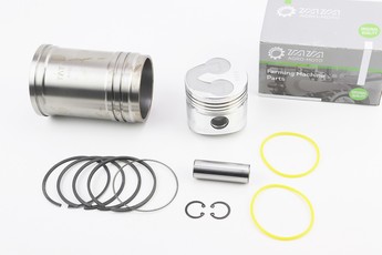Поршнева група мотоблок R180NM 80мм STD (форкамера &laquo;Підкова&laquo;) + гільза + манжети, арт. 603612