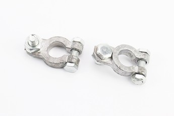 Клеми на акумулятор (пара + d=17,5ммхd-16мм), свинець, арт. 605034