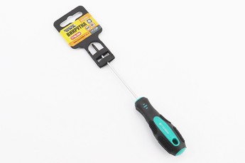 Викрутка магнітна TORX TT10х100мм ручка з покриттям TPR 49-0101, арт. 702016