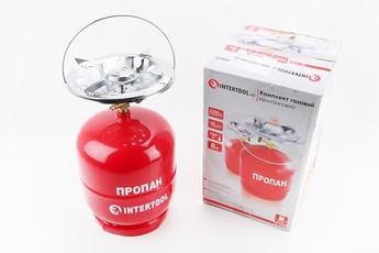 Балон газовий 8л + конфорка GS-0008, арт. 702246