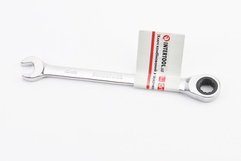 Ключ комбінований з тріскачкою 10мм CrV, PROF DIN3113 XT-1350, арт. 702348