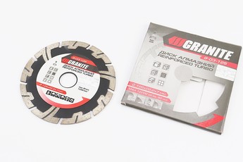 Диск алмазний 125х2,2х22,2мм TURBO REINFORCED 9-03-125, арт. 703018