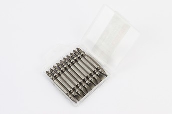 Біта двостороння PH2/SL6 65мм 1/4&raquo; S2 10шт, арт. 703050