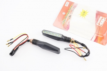 Поворот діодний LED тонкий, 2шт, арт. 997465