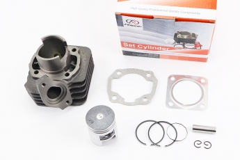 Поршнева Honda Tact, ЦПГ (циліндро-поршнева група) AF-09/AF-16 50cc 41мм (палець 10мм, кріплення глушника 54мм), арт. 997635