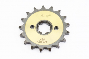 Зірка передня 428H-17T, Yamaha YBR125, гартована, арт. 997799