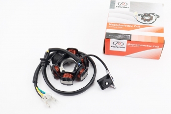 Статор магнето 6 котушок, роз'єм мама 3 + 2, висота 31мм, 152QMI 157QMJ GY6 125-150cc, арт. 998120