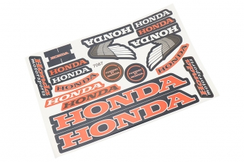 Наліпки на планшеті &laquo;HONDA&raquo; набір 17шт 27х18, 7067, арт. 998210