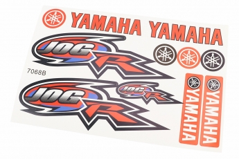 Наліпки на планшеті &laquo;Yamaha Jog&raquo; 11шт 26х17, 7068В, арт. 998213
