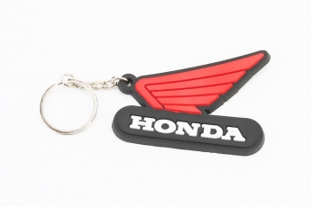Брелок &laquo;HONDA&raquo;, гумовий 65х45мм, арт. 998225