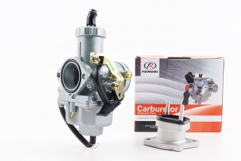 Карбюратор 4T PZ33 CB/CG-250/300 d=33мм, дросель під трос + патрубок, арт. 998474