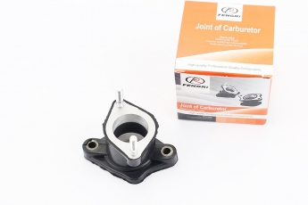 Loncin LX200GY-3 Патрубок карбюратора прогумований (d=28мм), арт. 998522