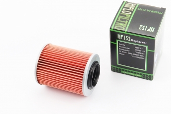 Фільтр-елемент масляний HF152 (56x74мм) Aprilia ETV/RSV/SL1000, Bombardier ATV 330–800 Outlander, Can-Am ATV 400–800 Outlander, арт. 998944